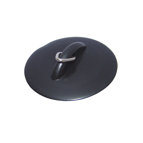 Plugstop 45.5 mm univ. Zwart Kst. m. triangel