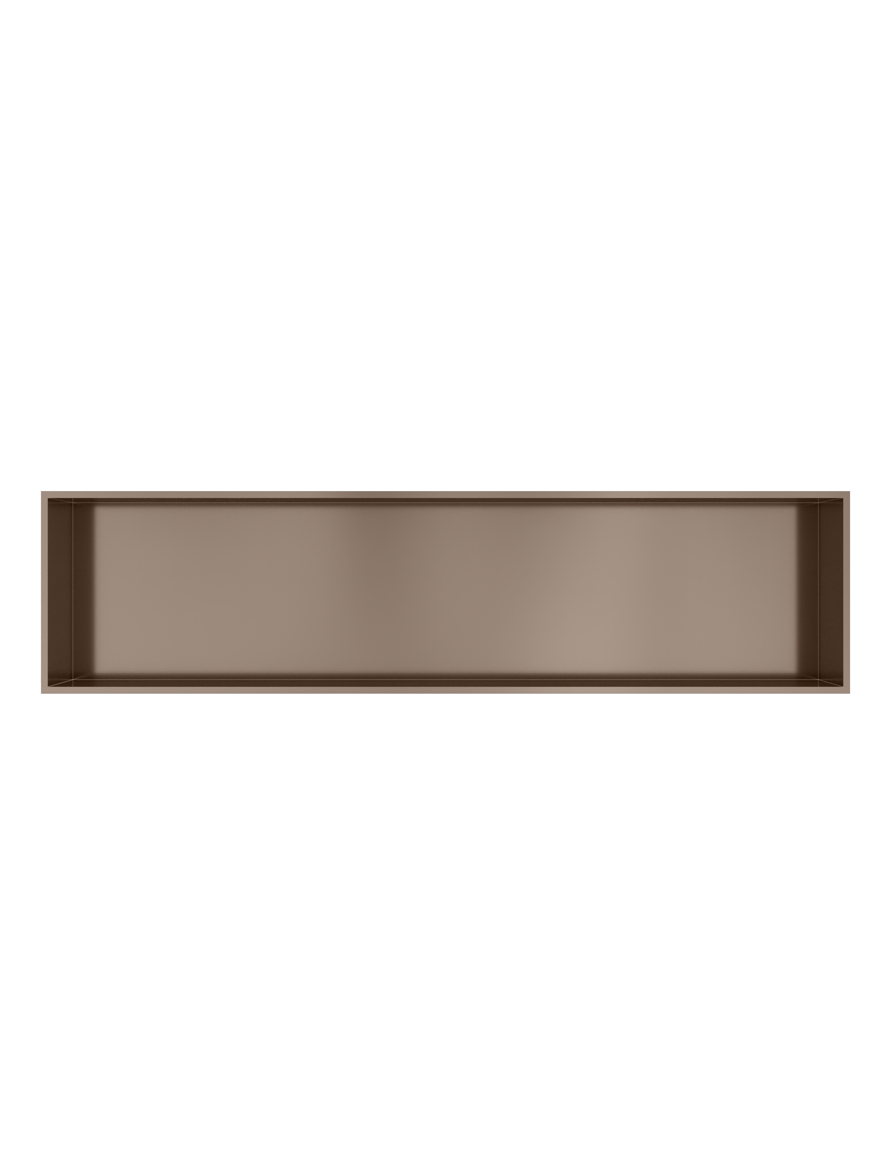 Hotbath More inbouwbox of inbouwnis 30x120x10cm BOX120TB Tuscan bronze