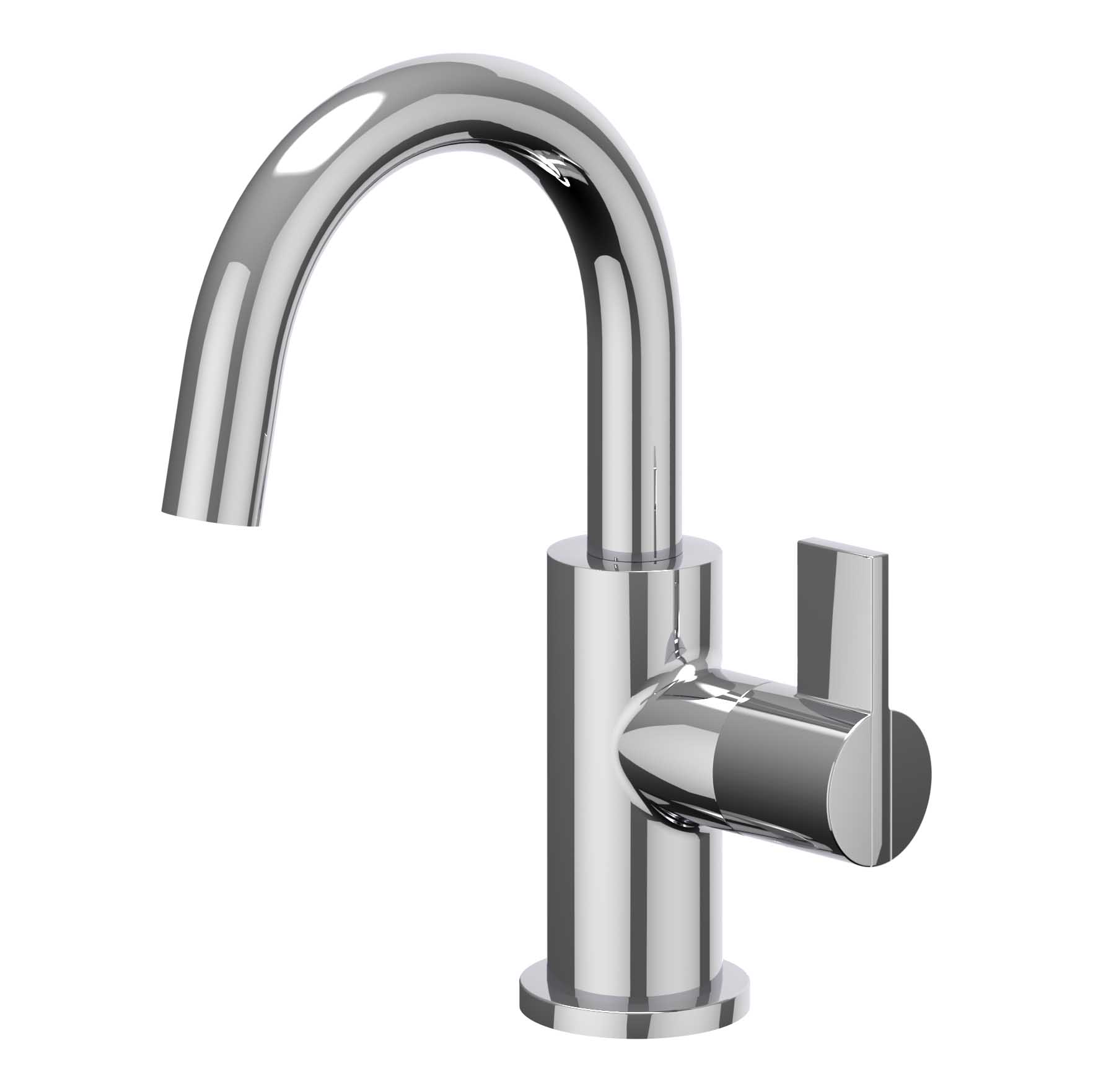 IVY Pact Fonteinkraan staand model met draaibare uitloop 6402151 Chroom