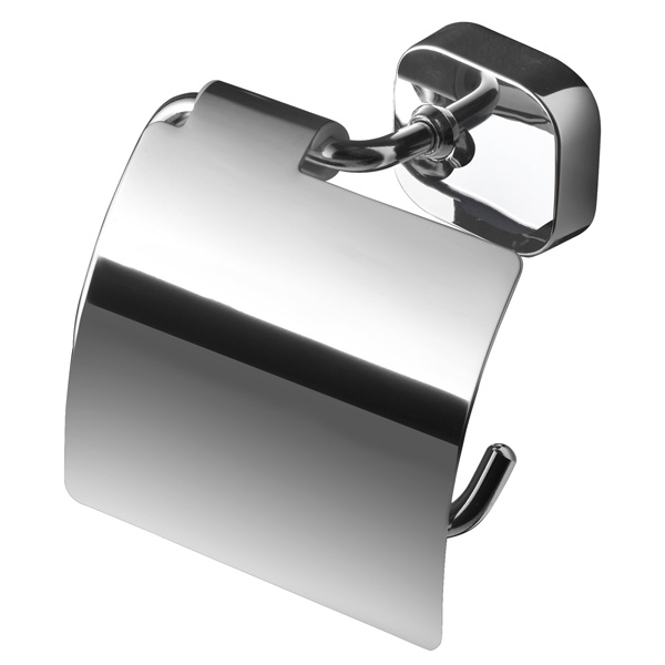 Geesa Thessa Toiletrolhouder met klep 912408-02
