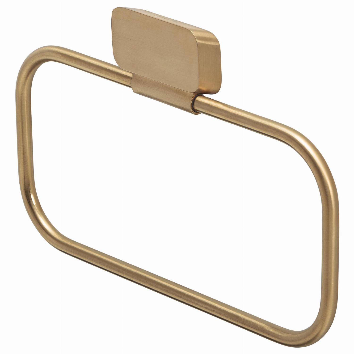 Geesa Shift handdoekring 919904-07 geborsteld goud