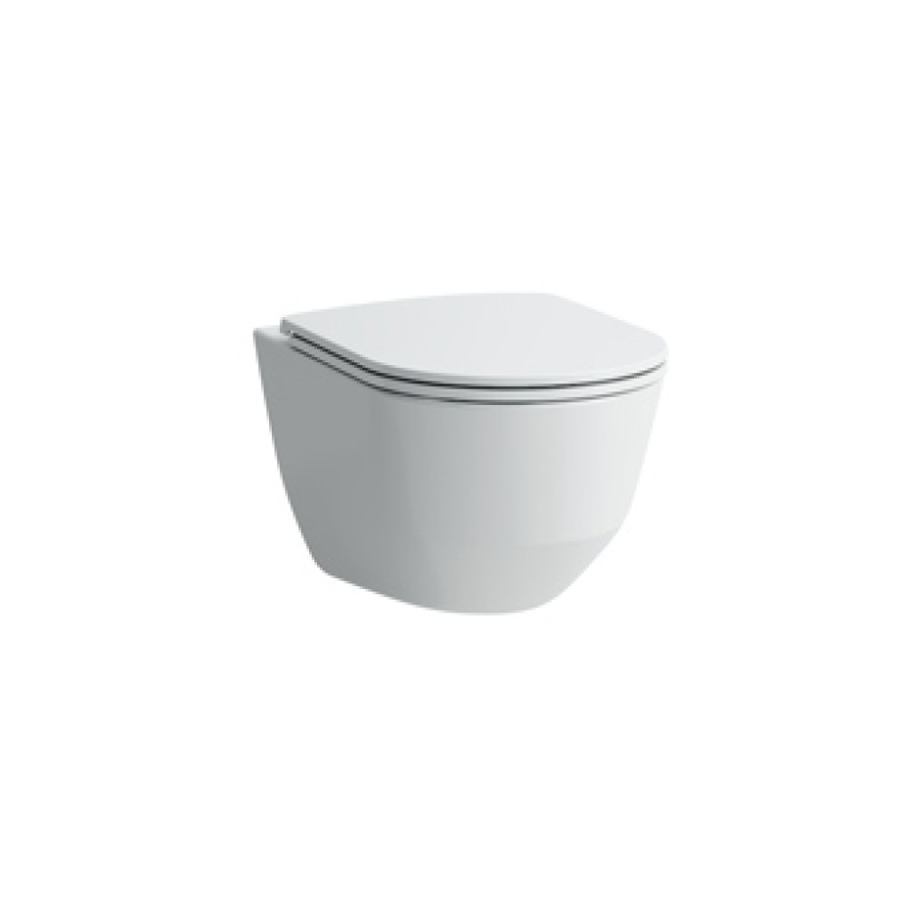Laufen Pro Pack wandcloset rimless met closetzitting H8669570000001 wit