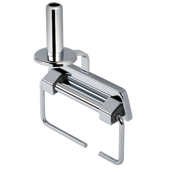 Geesa Standard toiletrolhouder. m/res.rolhoud 915146A m/veer en reserverolhouder