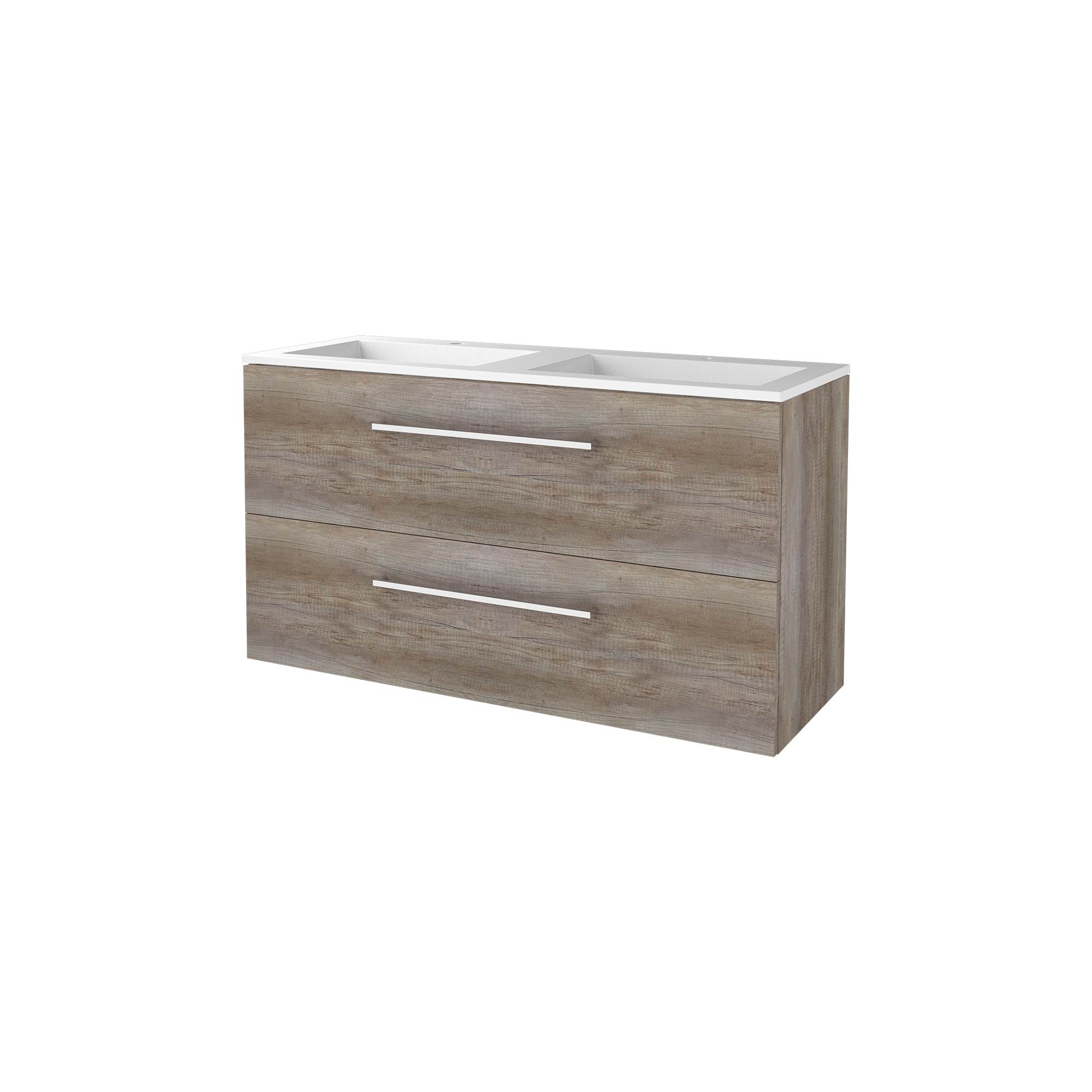 Basic Start 46 set 120x46cm met gr. 2 la Acryl wast. 2 krgt S46GR1202A2SO Scotch Oak