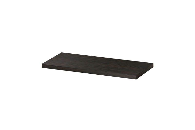 INK Topdeck Afdekplaat t.b.v. onderkast hout decor 35mm dik 1258407 Intens eiken H35xB1000xD450