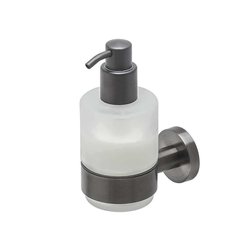 Geesa Nemox Brushed Black zeepdispenser 200 ml 916516-09