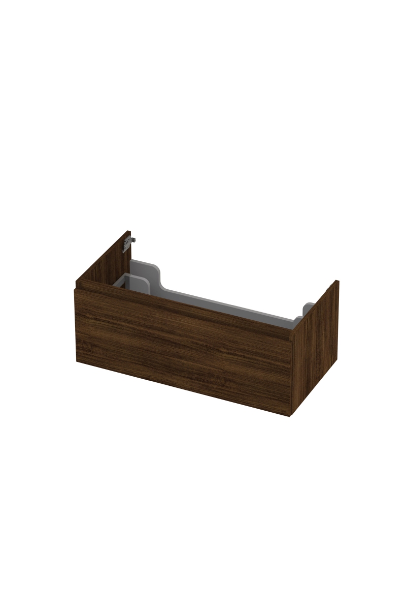 INK onderk. 1 lade greepl. met houten keerlijst 1257540 Koper eiken H350xB900xD450