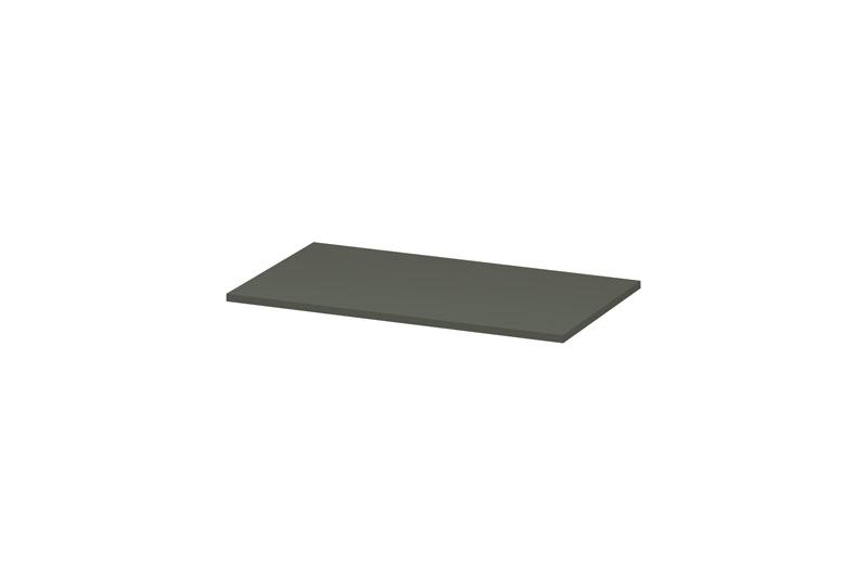 INK Topdeck 45 Afdekplaat t.b.v. onderkast gelakt 1240207 mat beton groen H20xB800xD450