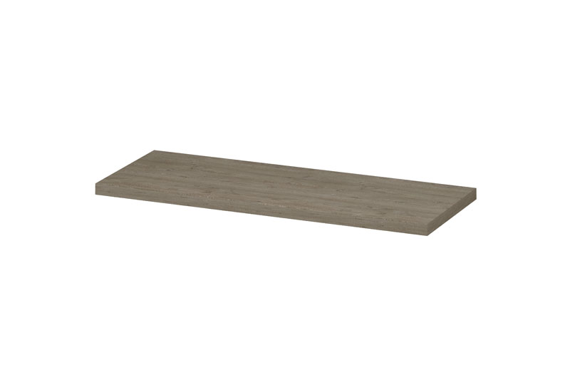INK Topdeck Afdekplaat t.b.v. onderkast hout decor 35mm dik 1258454 Greige eiken H35xB1200xD450