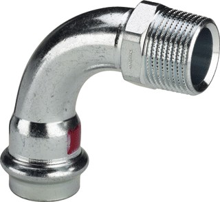 Viega Prestabo Bocht buitendraad 15x3/8 90 graden 558406